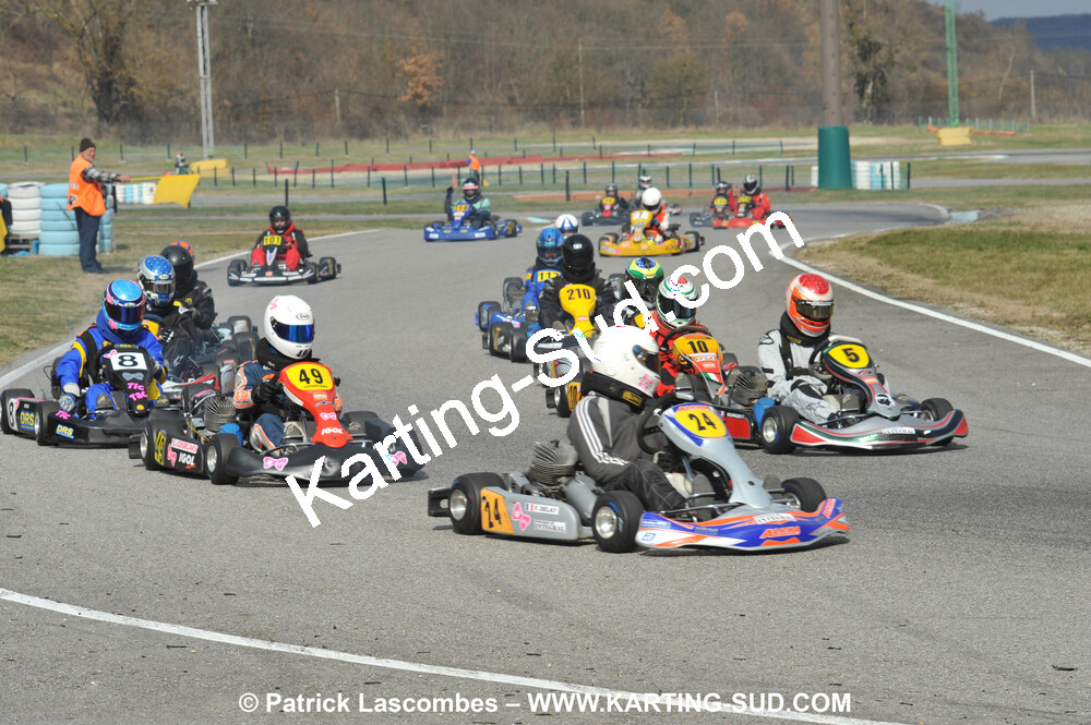 07/03/2010 : 1ère manche du Championnat du Sud 2010 à Lavelanet (photos Patrick Lascombes) 2010 — karting