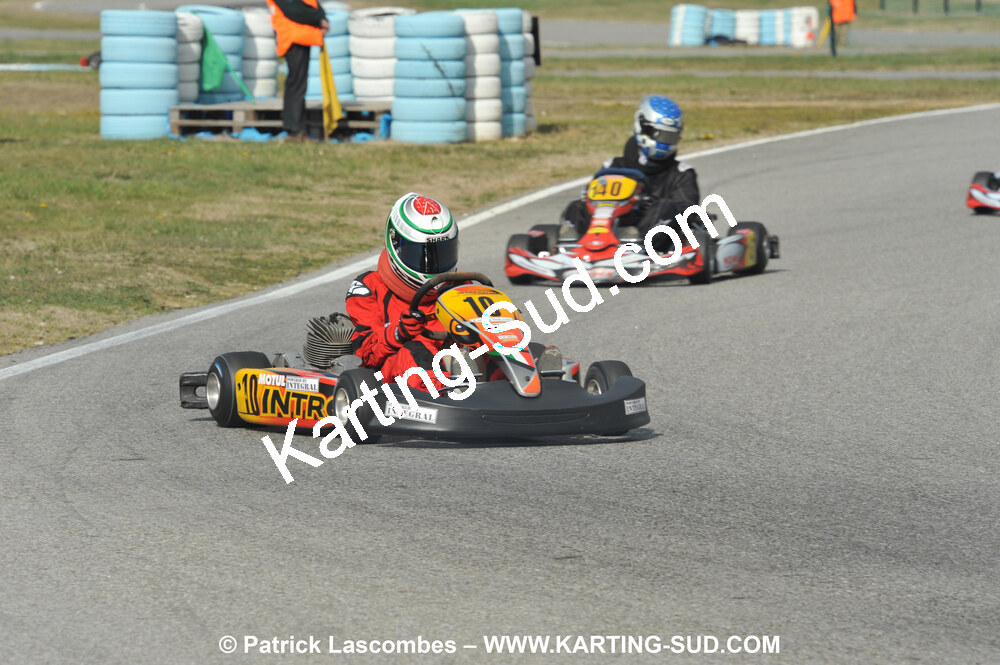 07/03/2010 : 1ère manche du Championnat du Sud 2010 à Lavelanet (photos Patrick Lascombes) 2010 — karting