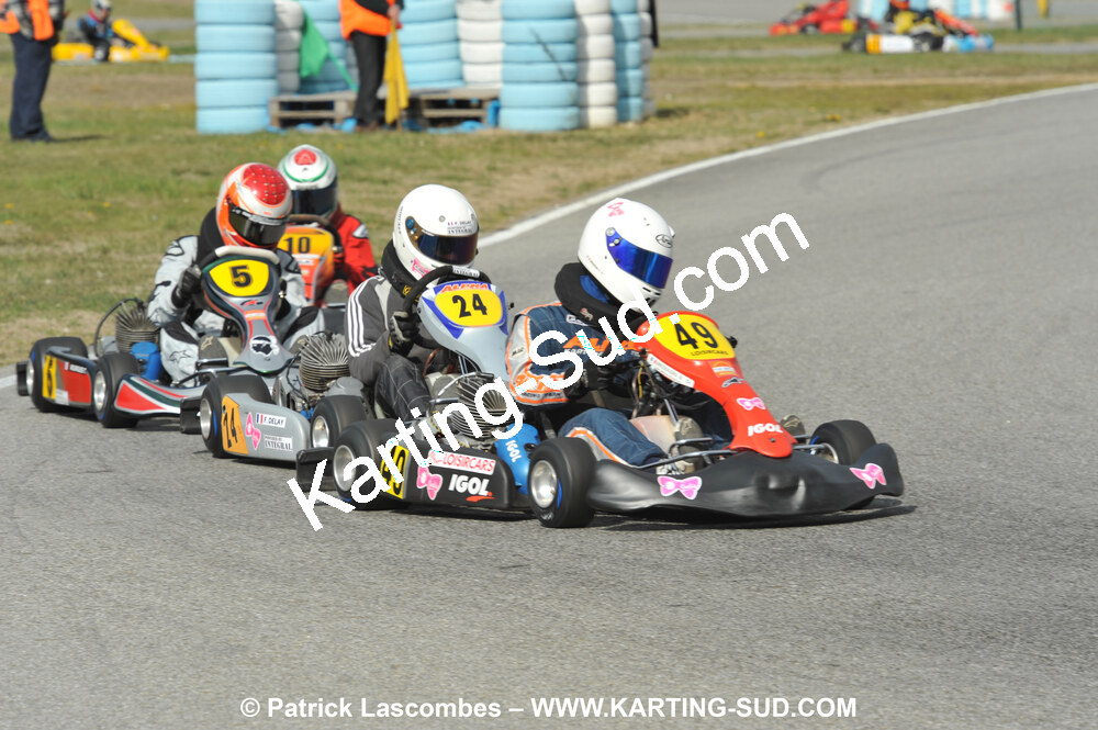 07/03/2010 : 1ère manche du Championnat du Sud 2010 à Lavelanet (photos Patrick Lascombes) 2010 — karting