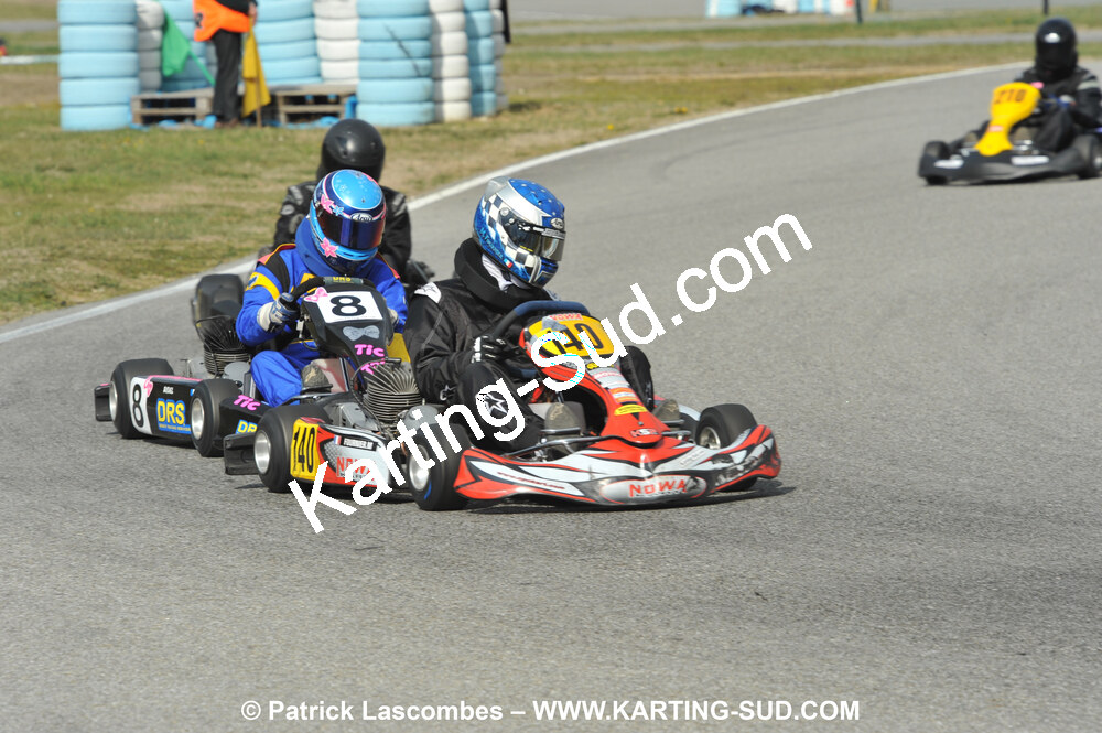 07/03/2010 : 1ère manche du Championnat du Sud 2010 à Lavelanet (photos Patrick Lascombes) 2010 — karting