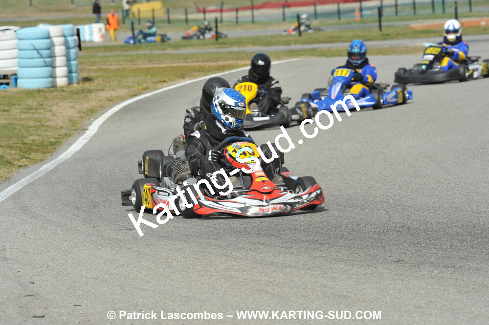 07/03/2010 : 1ère manche du Championnat du Sud 2010 à Lavelanet (photos Patrick Lascombes) 2010 — karting