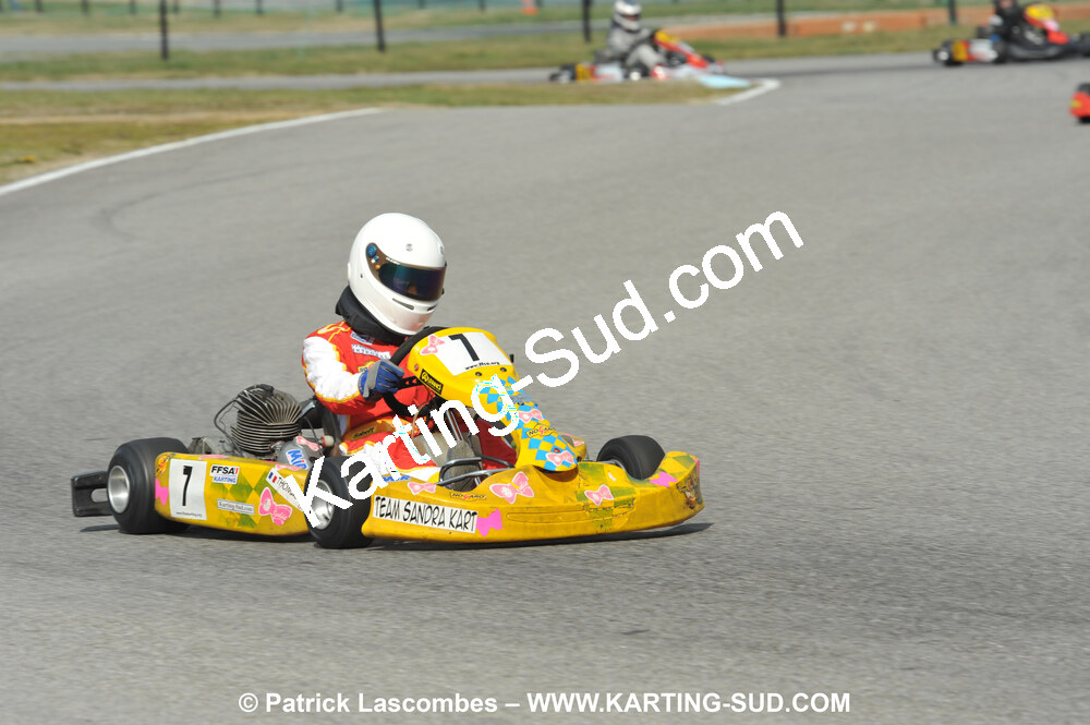 07/03/2010 : 1ère manche du Championnat du Sud 2010 à Lavelanet (photos Patrick Lascombes) 2010 — karting