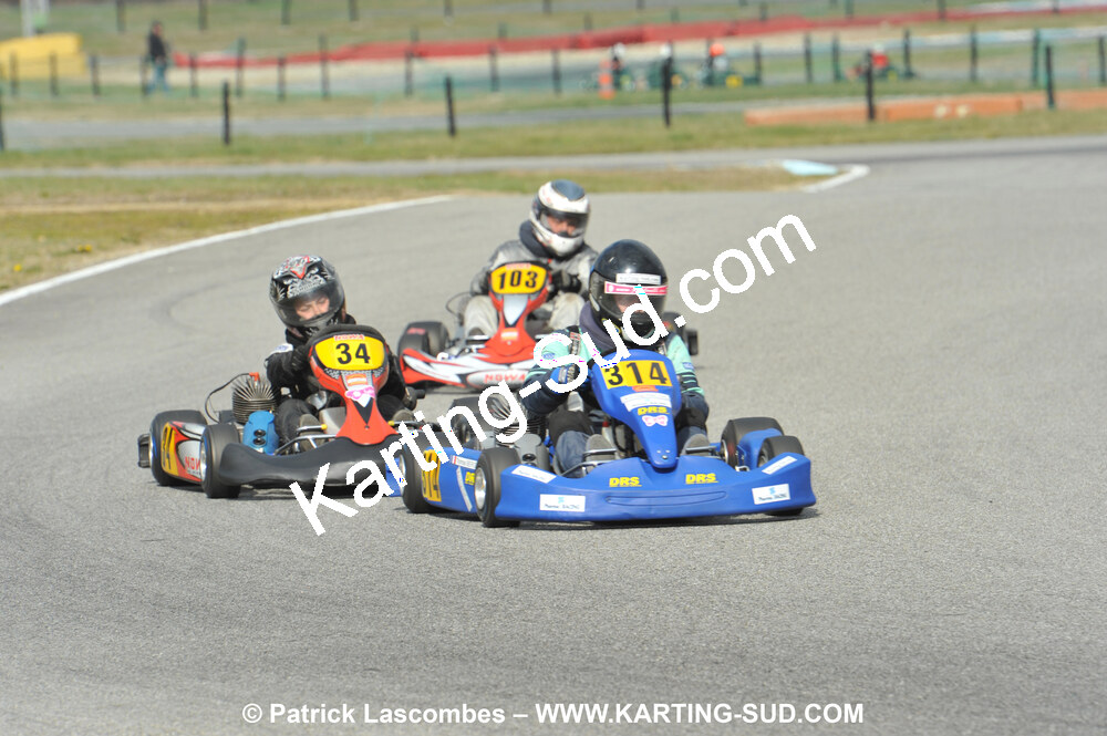 07/03/2010 : 1ère manche du Championnat du Sud 2010 à Lavelanet (photos Patrick Lascombes) 2010 — karting