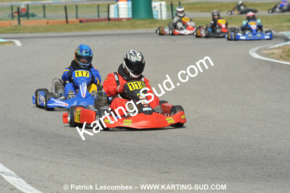 07/03/2010 : 1ère manche du Championnat du Sud 2010 à Lavelanet (photos Patrick Lascombes) 2010 — karting