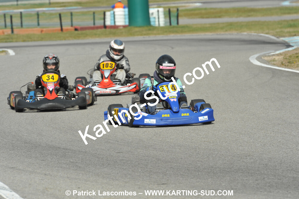 07/03/2010 : 1ère manche du Championnat du Sud 2010 à Lavelanet (photos Patrick Lascombes) 2010 — karting