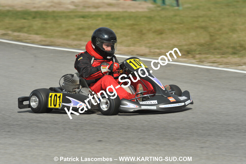07/03/2010 : 1ère manche du Championnat du Sud 2010 à Lavelanet (photos Patrick Lascombes) 2010 — karting