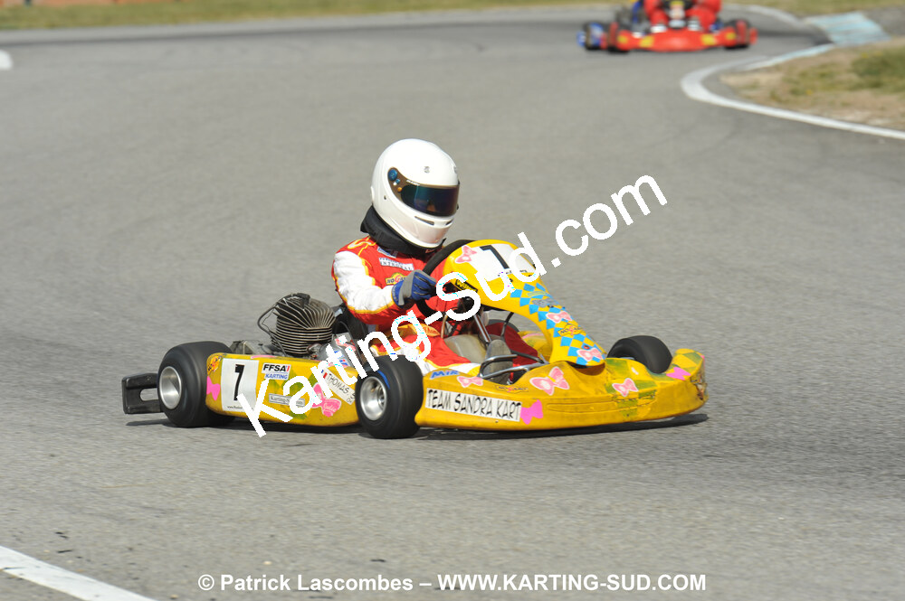 07/03/2010 : 1ère manche du Championnat du Sud 2010 à Lavelanet (photos Patrick Lascombes) 2010 — karting