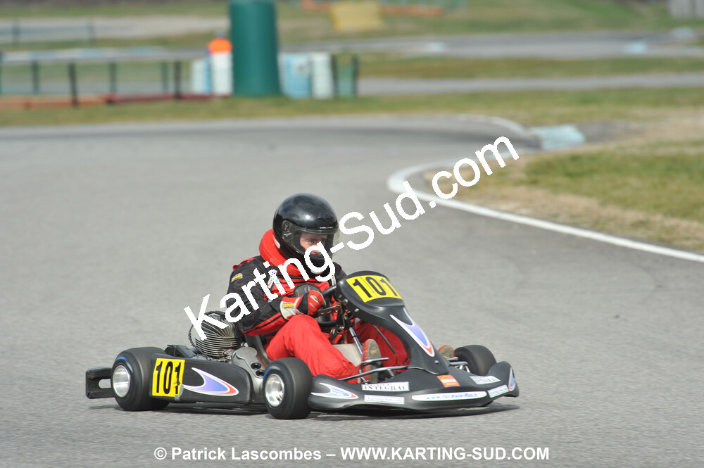07/03/2010 : 1ère manche du Championnat du Sud 2010 à Lavelanet (photos Patrick Lascombes) 2010 — karting