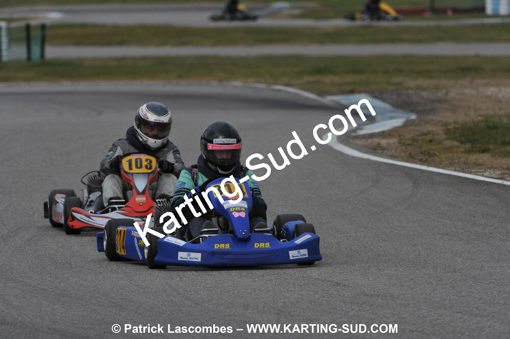 07/03/2010 : 1ère manche du Championnat du Sud 2010 à Lavelanet (photos Patrick Lascombes) 2010 — karting