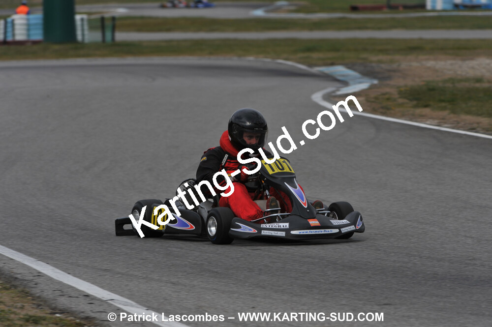 07/03/2010 : 1ère manche du Championnat du Sud 2010 à Lavelanet (photos Patrick Lascombes) 2010 — karting