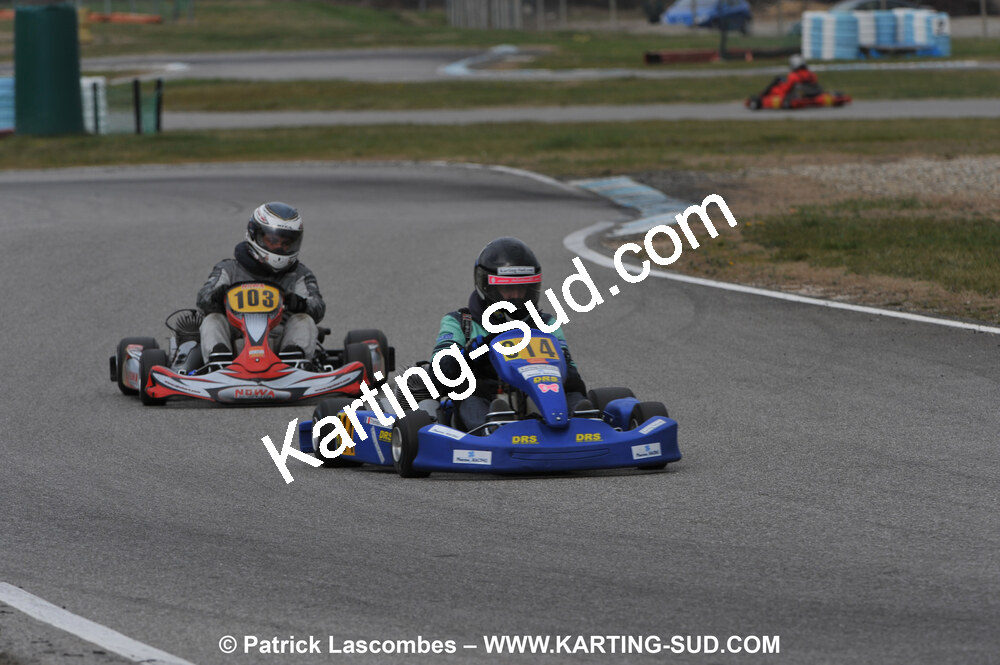 07/03/2010 : 1ère manche du Championnat du Sud 2010 à Lavelanet (photos Patrick Lascombes) 2010 — karting