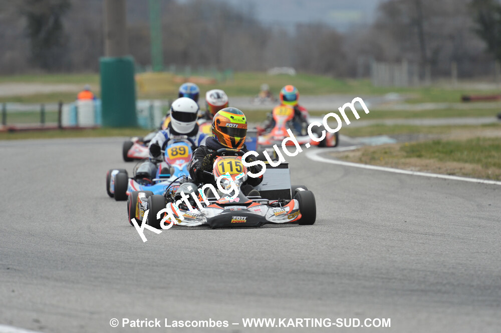 07/03/2010 : 1ère manche du Championnat du Sud 2010 à Lavelanet (photos Patrick Lascombes) 2010 — karting