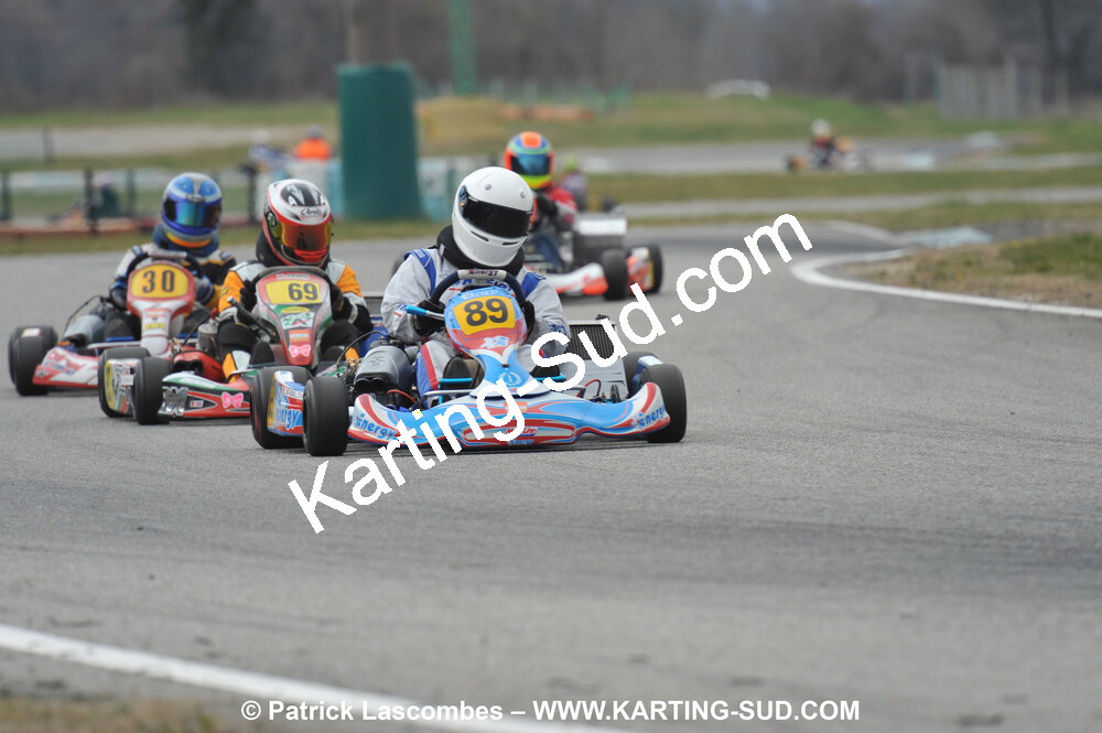 07/03/2010 : 1ère manche du Championnat du Sud 2010 à Lavelanet (photos Patrick Lascombes) 2010 — karting