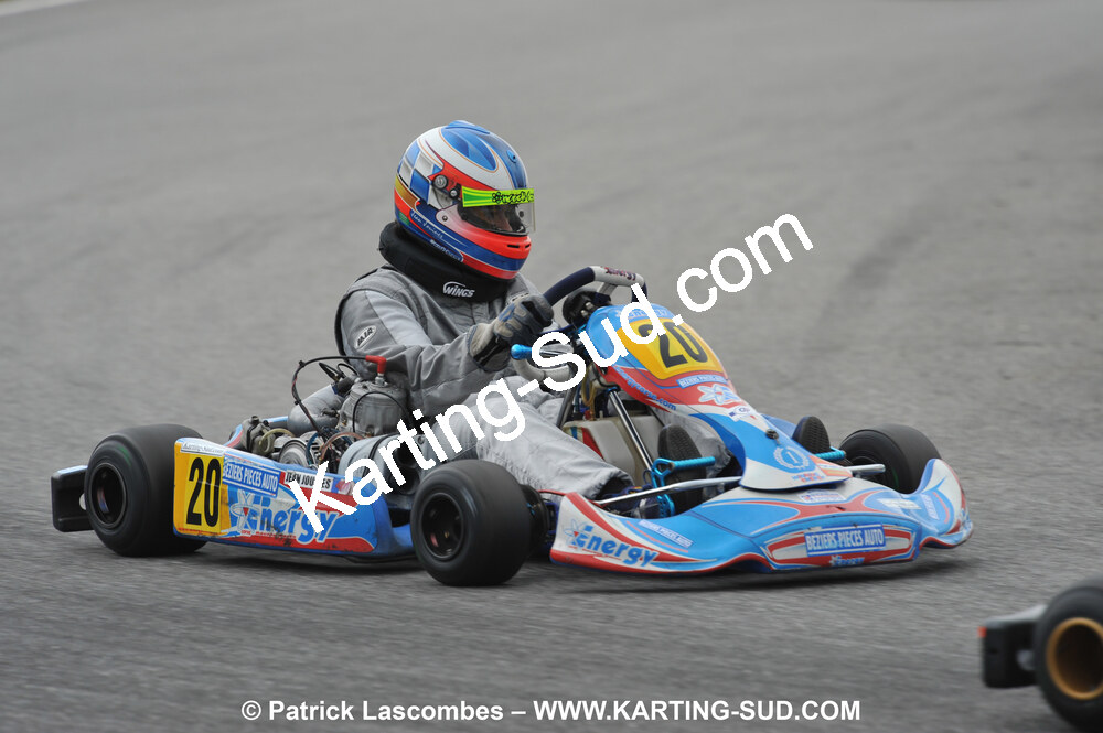 07/03/2010 : 1ère manche du Championnat du Sud 2010 à Lavelanet (photos Patrick Lascombes) 2010 — karting