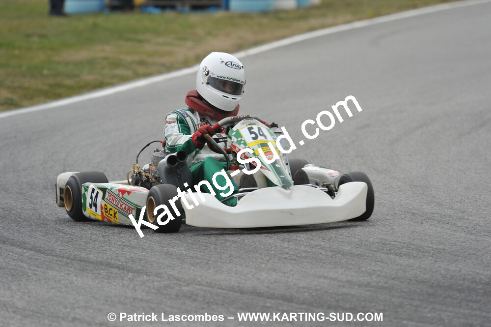 07/03/2010 : 1ère manche du Championnat du Sud 2010 à Lavelanet (photos Patrick Lascombes) 2010 — karting