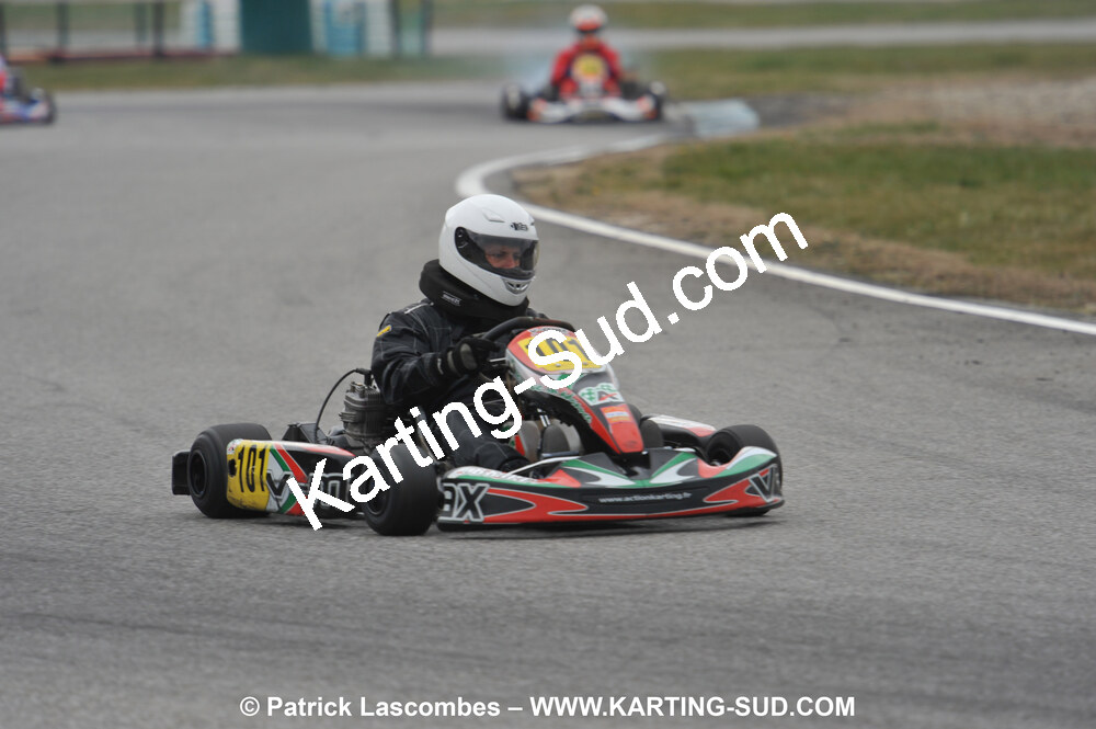 07/03/2010 : 1ère manche du Championnat du Sud 2010 à Lavelanet (photos Patrick Lascombes) 2010 — karting