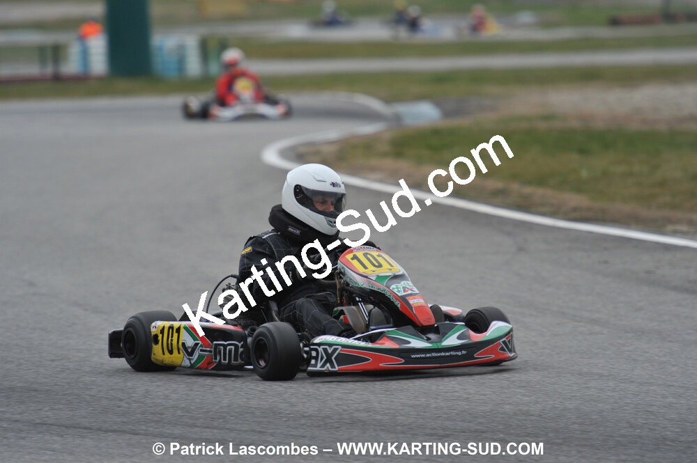 07/03/2010 : 1ère manche du Championnat du Sud 2010 à Lavelanet (photos Patrick Lascombes) 2010 — karting