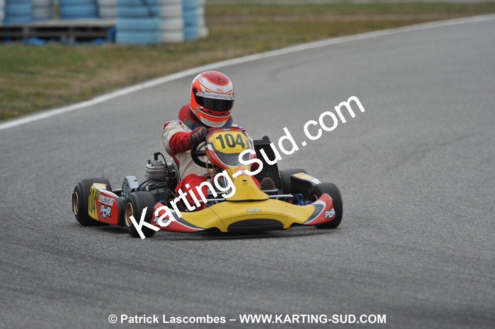 07/03/2010 : 1ère manche du Championnat du Sud 2010 à Lavelanet (photos Patrick Lascombes) 2010 — karting