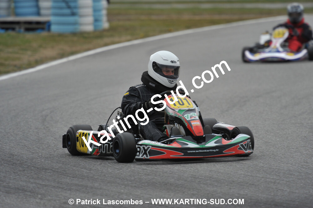07/03/2010 : 1ère manche du Championnat du Sud 2010 à Lavelanet (photos Patrick Lascombes) 2010 — karting