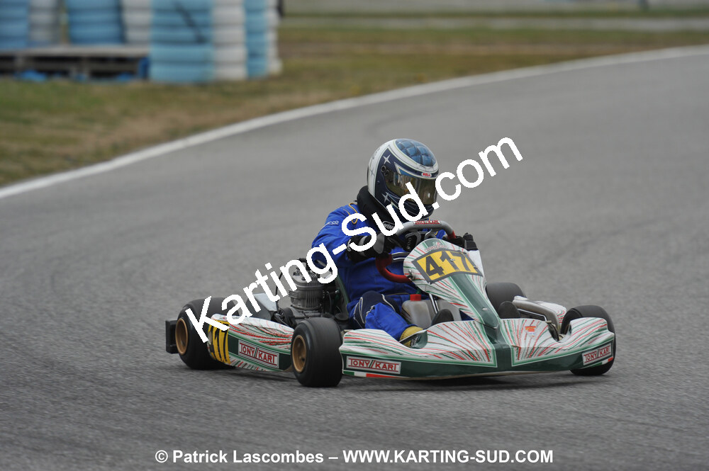 07/03/2010 : 1ère manche du Championnat du Sud 2010 à Lavelanet (photos Patrick Lascombes) 2010 — karting