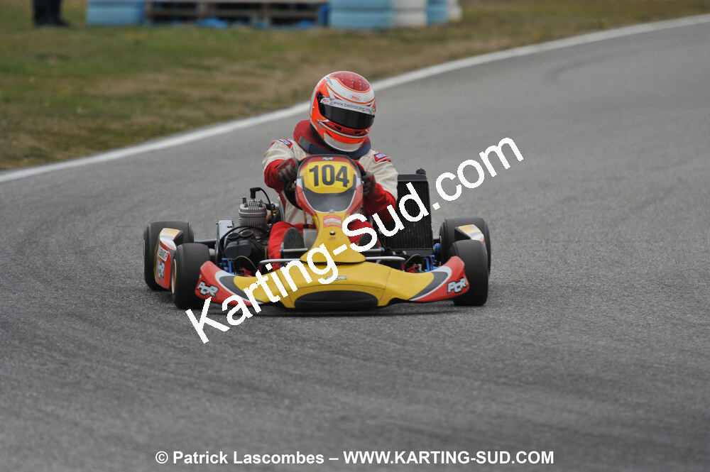 07/03/2010 : 1ère manche du Championnat du Sud 2010 à Lavelanet (photos Patrick Lascombes) 2010 — karting