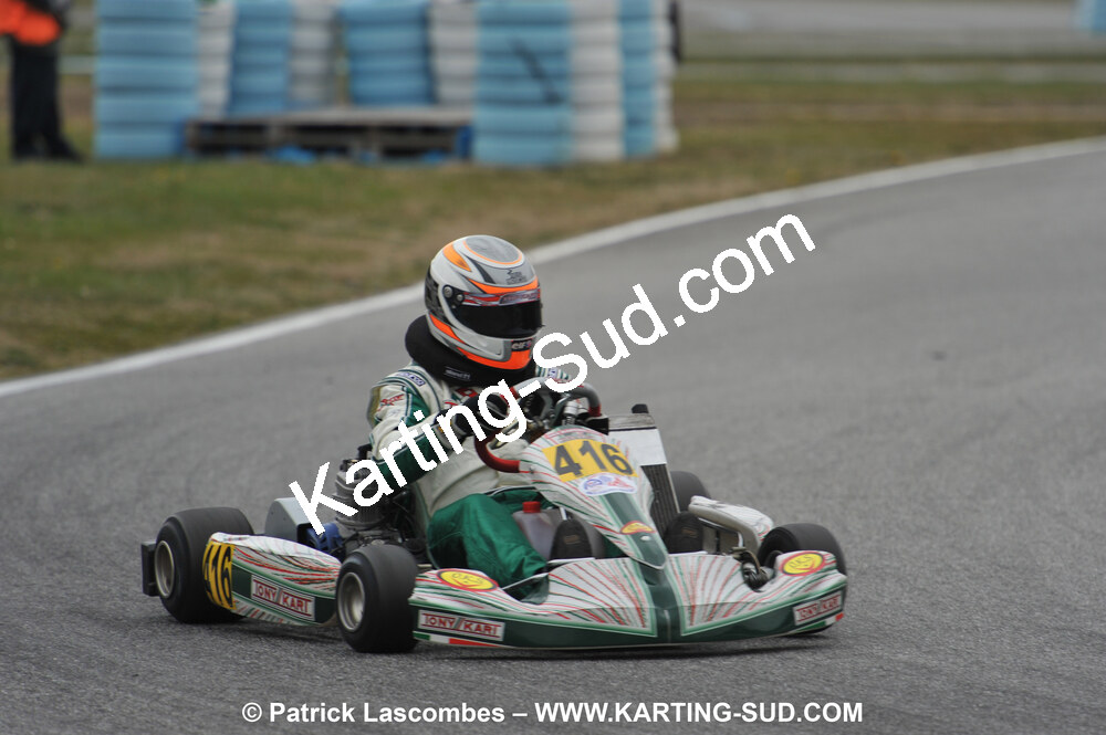 07/03/2010 : 1ère manche du Championnat du Sud 2010 à Lavelanet (photos Patrick Lascombes) 2010 — karting