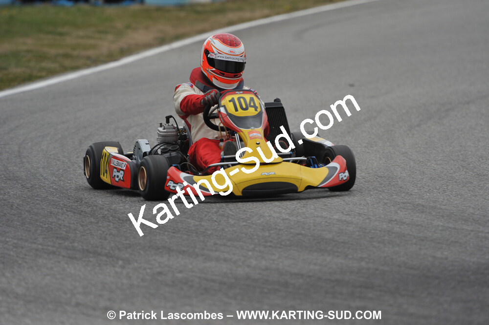 07/03/2010 : 1ère manche du Championnat du Sud 2010 à Lavelanet (photos Patrick Lascombes) 2010 — karting