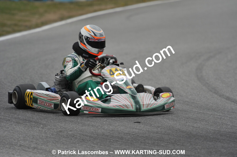 07/03/2010 : 1ère manche du Championnat du Sud 2010 à Lavelanet (photos Patrick Lascombes) 2010 — karting