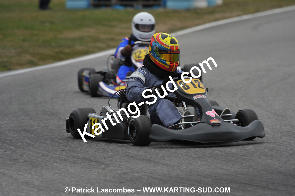 07/03/2010 : 1ère manche du Championnat du Sud 2010 à Lavelanet (photos Patrick Lascombes) 2010 — karting