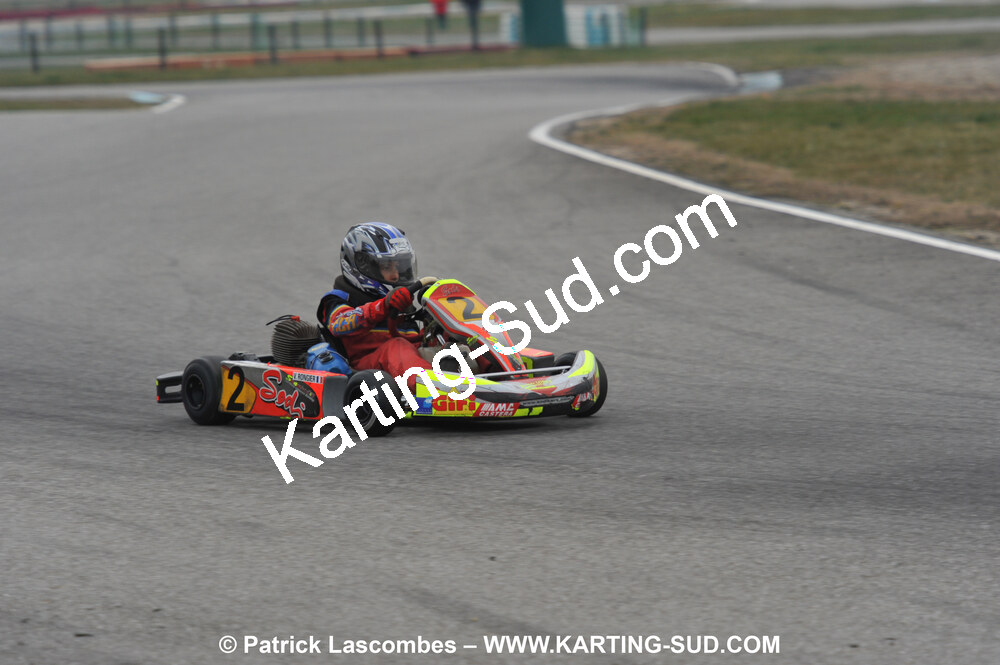 07/03/2010 : 1ère manche du Championnat du Sud 2010 à Lavelanet (photos Patrick Lascombes) 2010 — karting