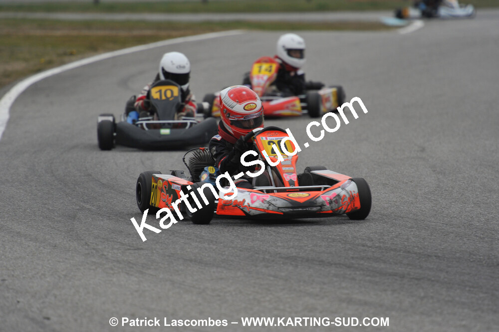 07/03/2010 : 1ère manche du Championnat du Sud 2010 à Lavelanet (photos Patrick Lascombes) 2010 — karting