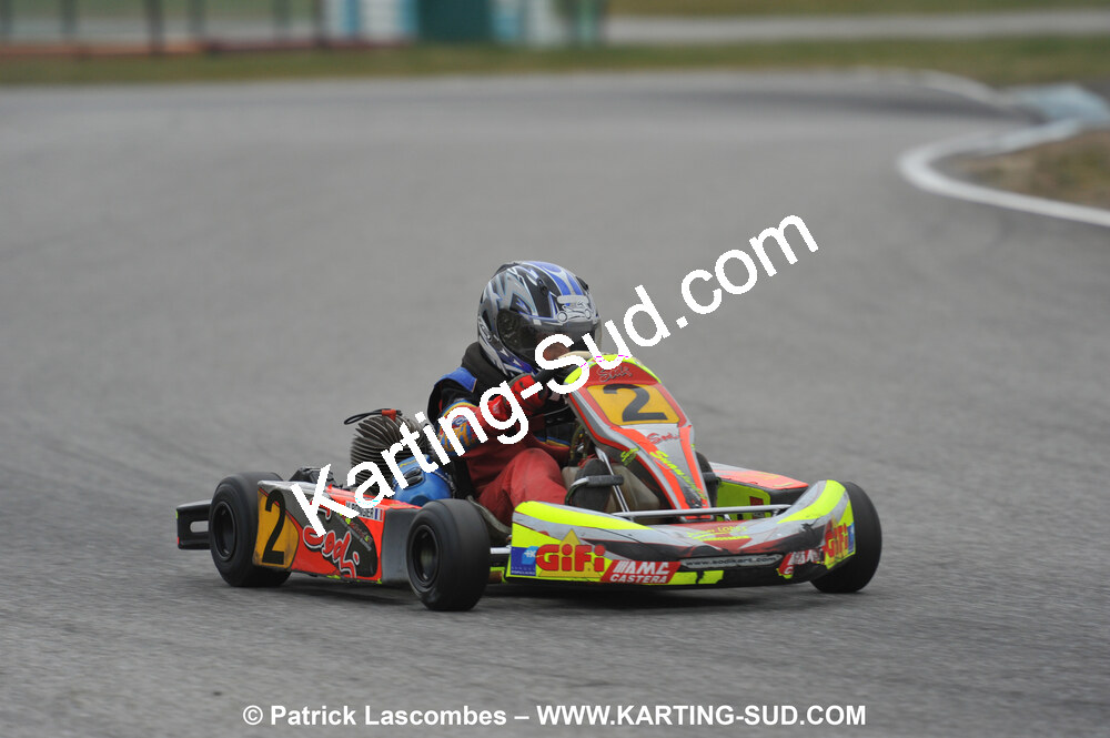 07/03/2010 : 1ère manche du Championnat du Sud 2010 à Lavelanet (photos Patrick Lascombes) 2010 — karting