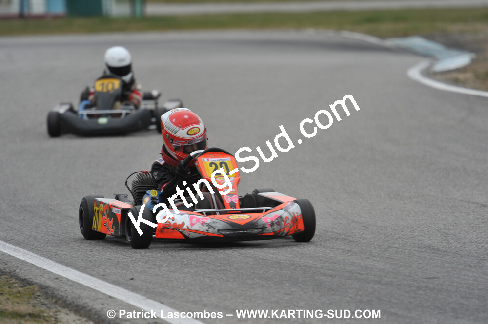 07/03/2010 : 1ère manche du Championnat du Sud 2010 à Lavelanet (photos Patrick Lascombes) 2010 — karting