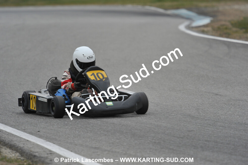 07/03/2010 : 1ère manche du Championnat du Sud 2010 à Lavelanet (photos Patrick Lascombes) 2010 — karting