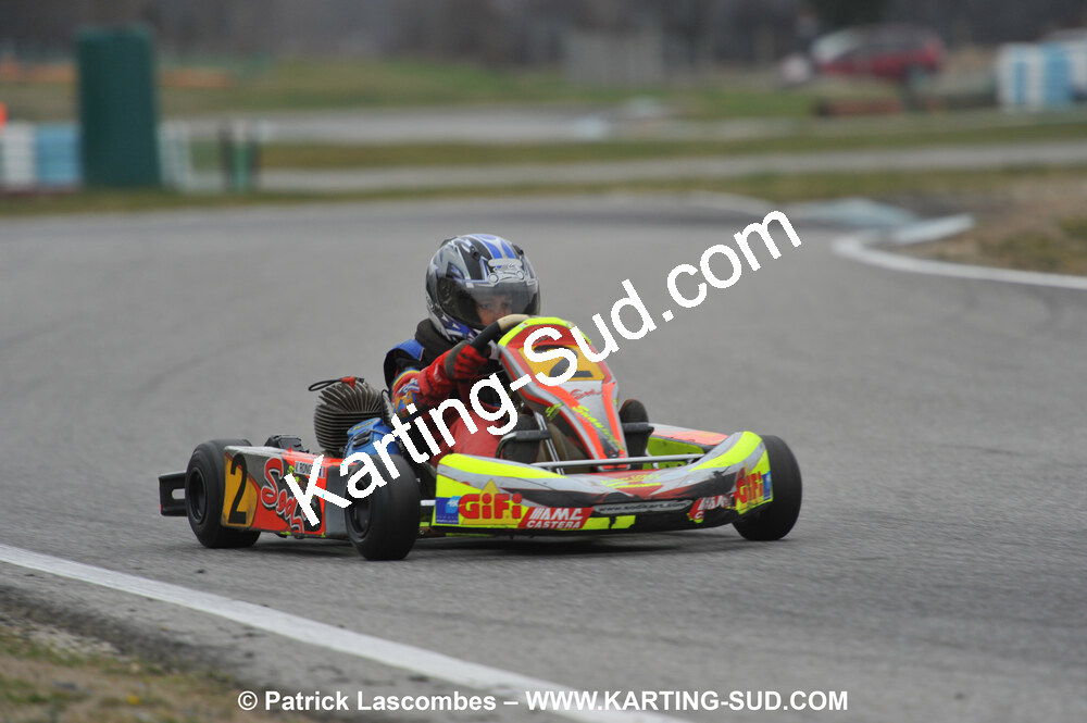 07/03/2010 : 1ère manche du Championnat du Sud 2010 à Lavelanet (photos Patrick Lascombes) 2010 — karting