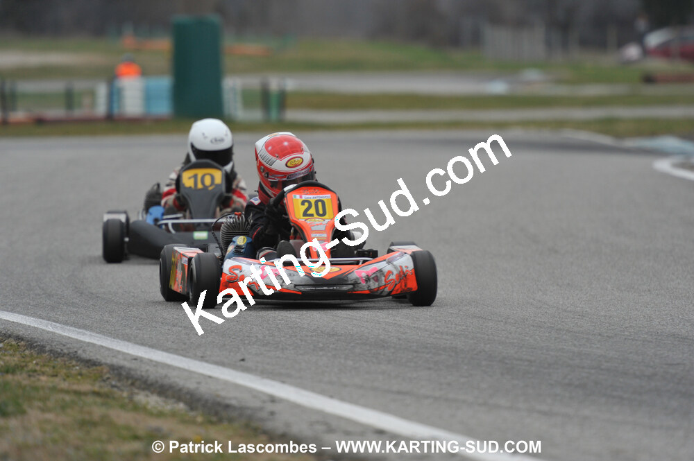 07/03/2010 : 1ère manche du Championnat du Sud 2010 à Lavelanet (photos Patrick Lascombes) 2010 — karting