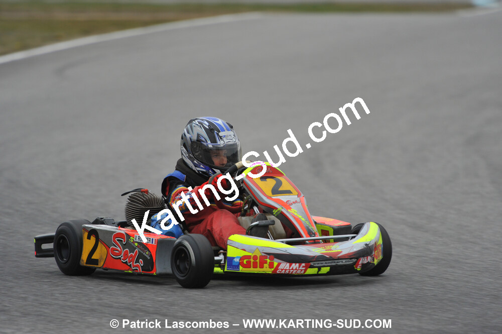 07/03/2010 : 1ère manche du Championnat du Sud 2010 à Lavelanet (photos Patrick Lascombes) 2010 — karting