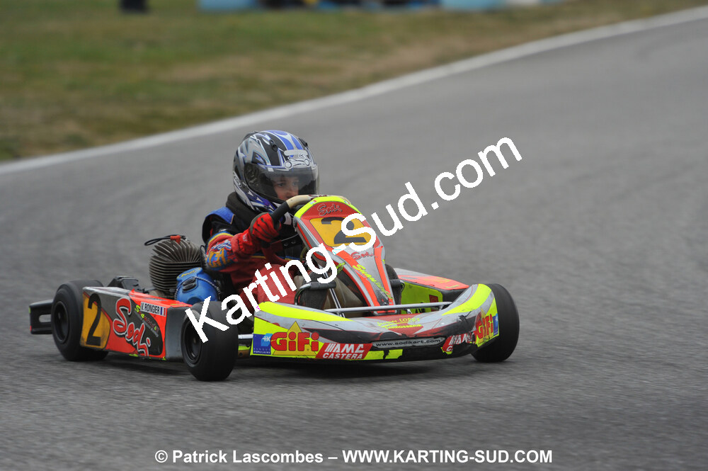 07/03/2010 : 1ère manche du Championnat du Sud 2010 à Lavelanet (photos Patrick Lascombes) 2010 — karting