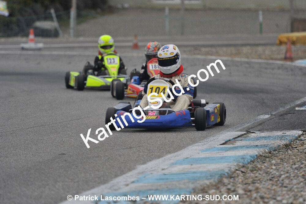 07/03/2010 : 1ère manche du Championnat du Sud 2010 à Lavelanet (photos Patrick Lascombes) 2010 — karting