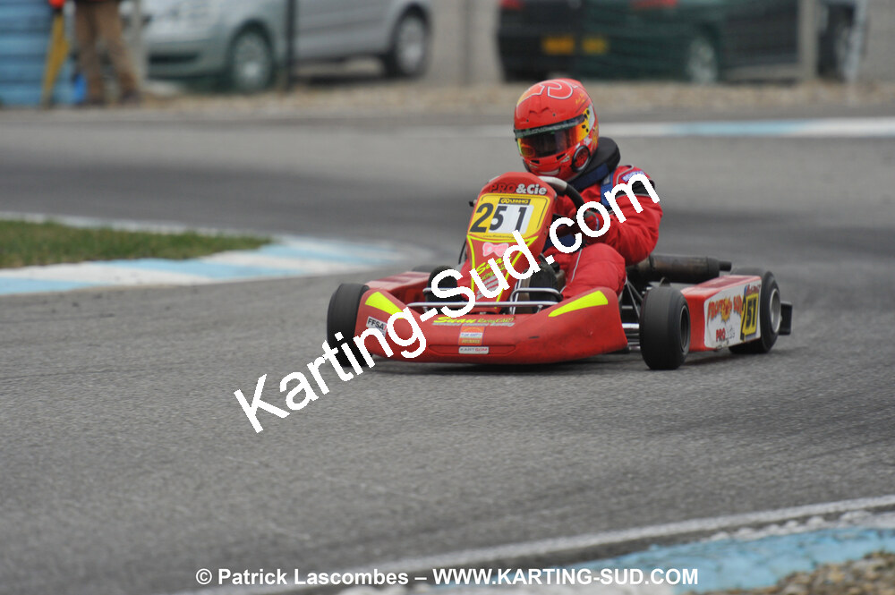 07/03/2010 : 1ère manche du Championnat du Sud 2010 à Lavelanet (photos Patrick Lascombes) 2010 — karting