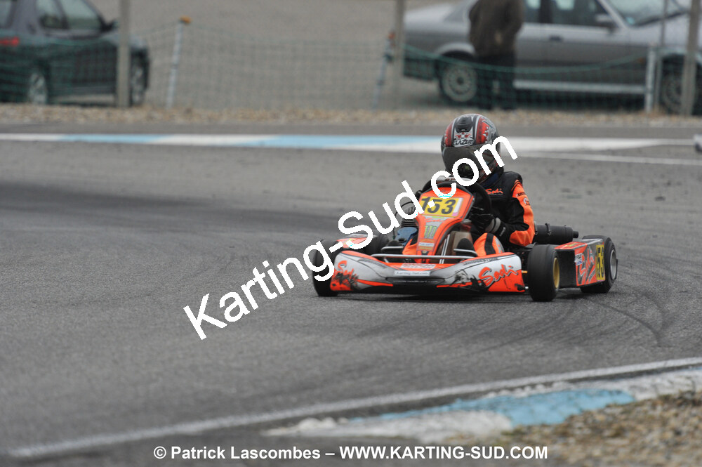 07/03/2010 : 1ère manche du Championnat du Sud 2010 à Lavelanet (photos Patrick Lascombes) 2010 — karting