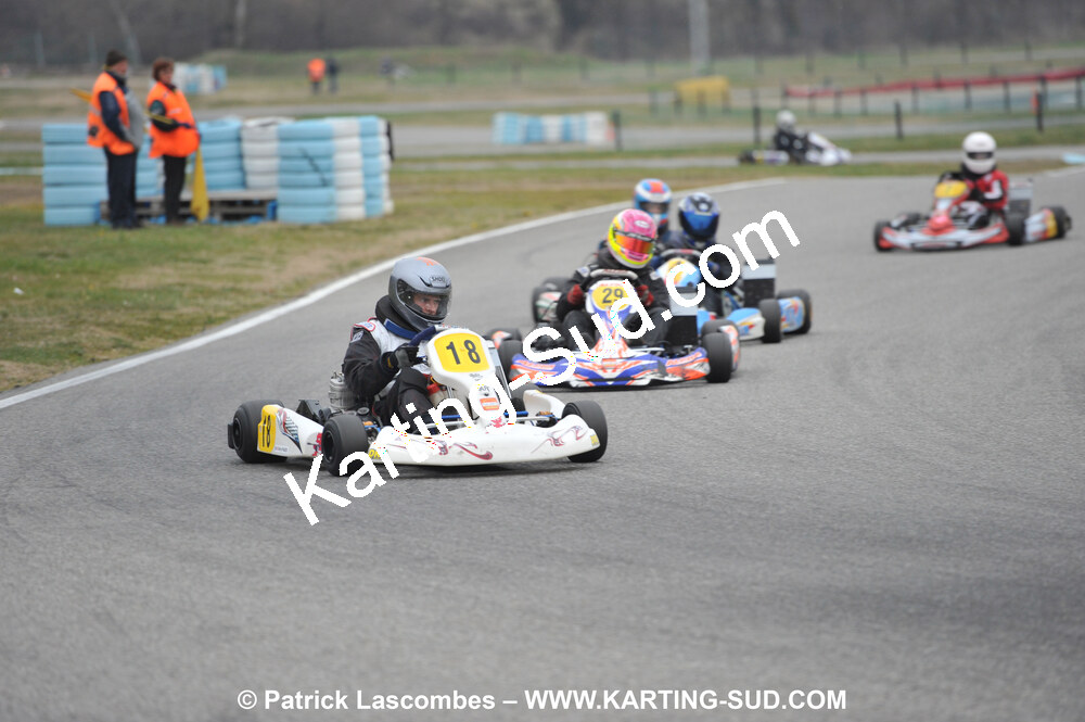 07/03/2010 : 1ère manche du Championnat du Sud 2010 à Lavelanet (photos Patrick Lascombes) 2010 — karting
