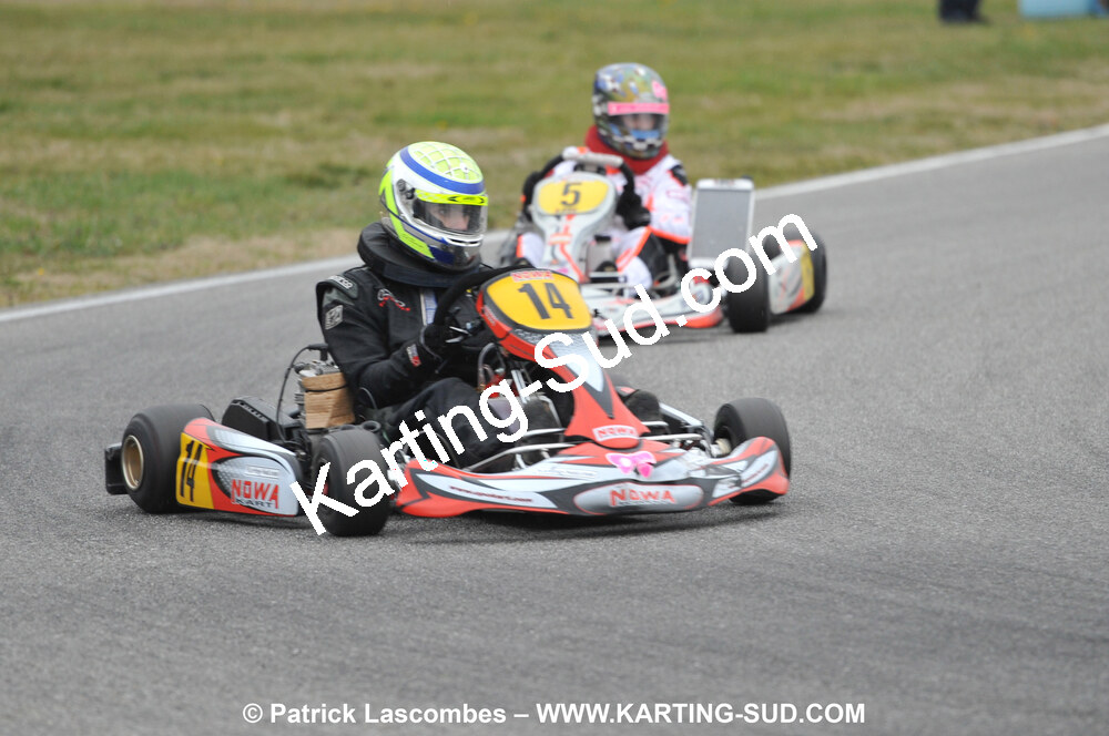 07/03/2010 : 1ère manche du Championnat du Sud 2010 à Lavelanet (photos Patrick Lascombes) 2010 — karting