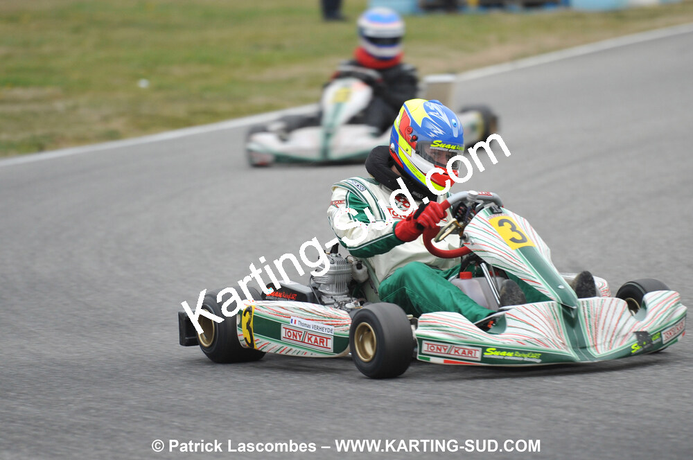 07/03/2010 : 1ère manche du Championnat du Sud 2010 à Lavelanet (photos Patrick Lascombes) 2010 — karting