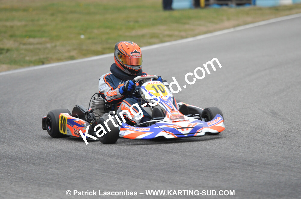 07/03/2010 : 1ère manche du Championnat du Sud 2010 à Lavelanet (photos Patrick Lascombes) 2010 — karting