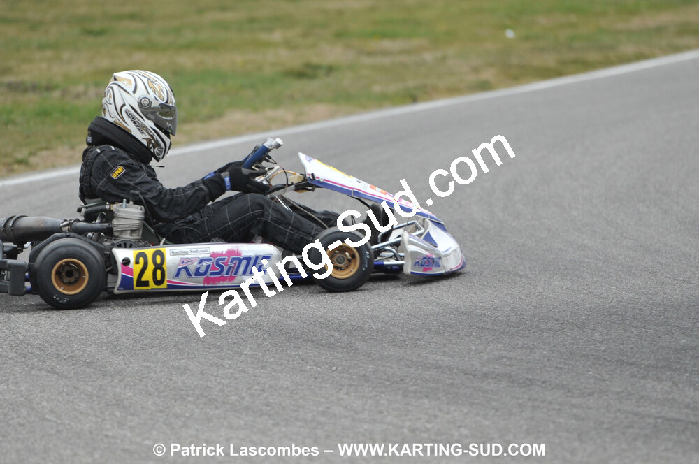 07/03/2010 : 1ère manche du Championnat du Sud 2010 à Lavelanet (photos Patrick Lascombes) 2010 — karting