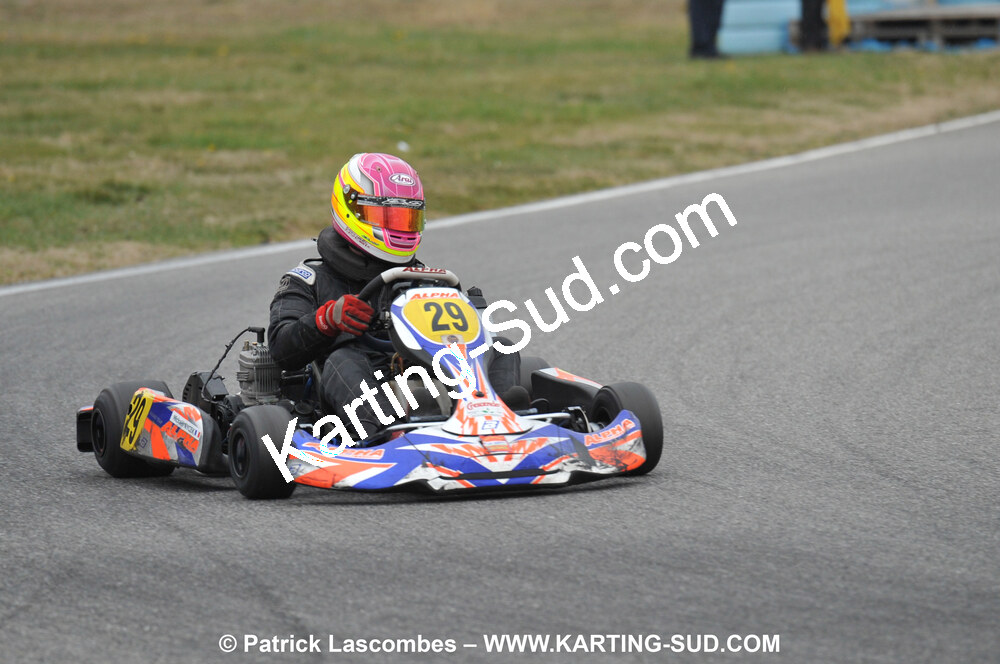 07/03/2010 : 1ère manche du Championnat du Sud 2010 à Lavelanet (photos Patrick Lascombes) 2010 — karting