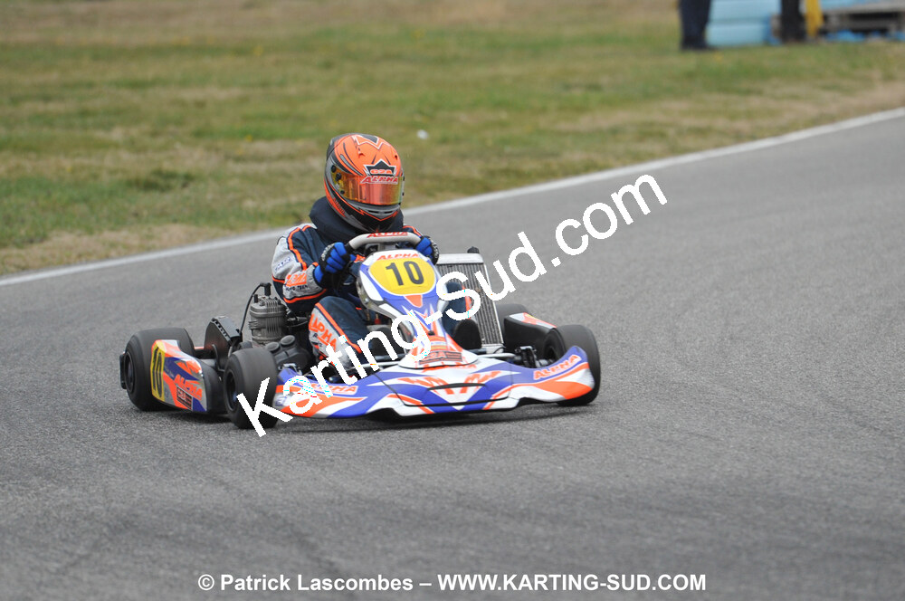 07/03/2010 : 1ère manche du Championnat du Sud 2010 à Lavelanet (photos Patrick Lascombes) 2010 — karting