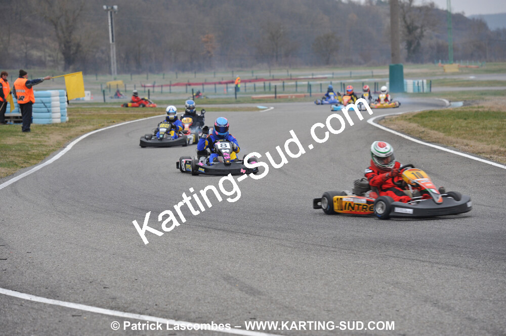 07/03/2010 : 1ère manche du Championnat du Sud 2010 à Lavelanet (photos Patrick Lascombes) 2010 — karting