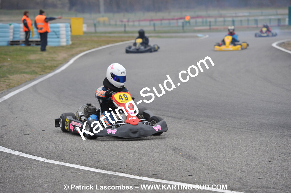 07/03/2010 : 1ère manche du Championnat du Sud 2010 à Lavelanet (photos Patrick Lascombes) 2010 — karting